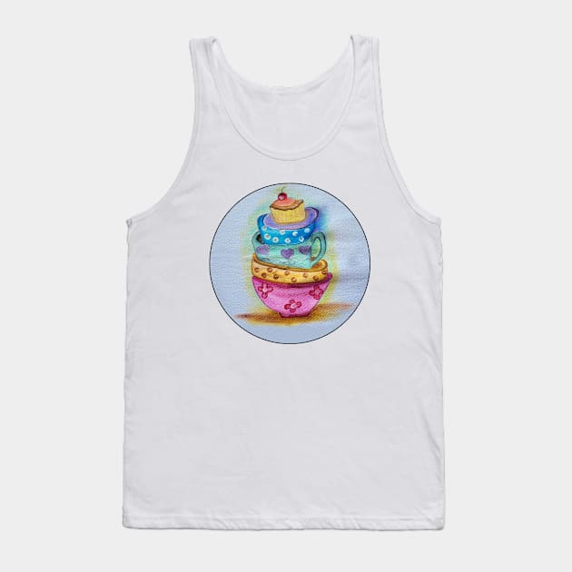 A cupcake on top Tank Top by fadavieira